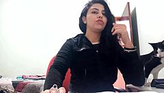 Sexy Indian Pornstar Sarah Rosa in Bizarre Fetish Vlog