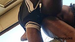 Big Ass Nimi Caught In Public Outdoors