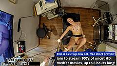 Become the nurse as Blaire Celeste's mouth gets blasted with huge cum load!