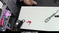 Skinny Milf Hard Fuck Punishment for Shoplifting