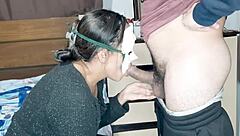 it's so good feeling cock in ass with cum on it