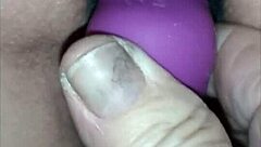 Who knew this 59-year-old Tennessee slutwife would get dildo-fucked from behind on a sawhorse with such close-up pussy action in hidden cam footage?