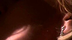 Seducing Lesbian With Heels And Corset, Shaved Pussy Kissed.