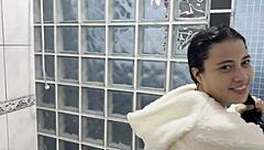 Bibi Mendes Takes Delicious Naked Bath