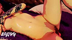 Girl Masturbating With Fingering