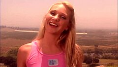 Fucking blonde mom in outdoor