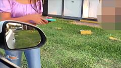 I pick up an 18-year-old stranger on the street and she agrees to have fun for money