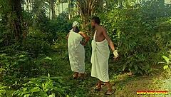 Naughty ex girlfriend fucked outdoors in bush