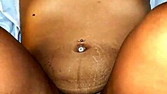 In this scene, the housewife gives a slutty handjob and dick rub to her husband, leading to a cum shot.