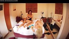 Annalisa Santi enjoys erotic trio with Argentinian lesbians