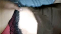 I'm penetrating my beautiful wife's tight ass in bedroom