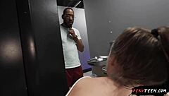 teen feels guilty after gym sex