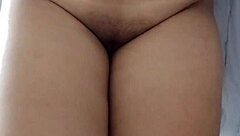 Curvy bbw shaves and trims shaved pussy homemade