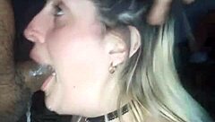 my friend visited and i sucked his cock then he fucked me hard