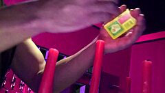 alexis takes friends to strip club