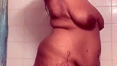 Pornstar Shows Fresh Face And Bare Ass While Masturbating In Shower
