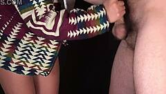 Accidental Cum on Face During Three Handjobs with Big Loads from Bodybuilder