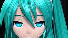 Hatsune Miku Nude Mod Full Cat Costume With Big Tits And Ass