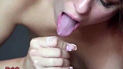 Teen 18+ alice kelly gets intense cumshots