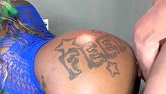 Best Angles Taking Big Black Cock With Gagging