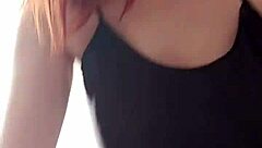 ginnagg reveals sexy beauty under skirt with puffy pussy lips