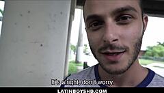 Straight Twink Fucks Gay Stranger For Cash!