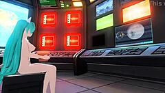 Hatsune Miku Nude Mod Full Cat Costume With Big Tits And Ass