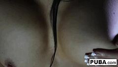 kendall is having so much fun masturbating and getting her pussy wet solo