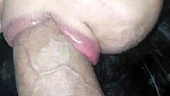 a great blowjob for an enormous cock - incredible