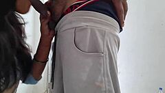 Gau ke desi ladies ke muh me itna bada lund diya ki uski sas ruk gai