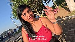 Nicoly confesses neighbor sucked her pussy early