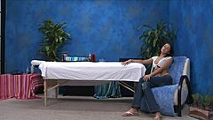 Hot 18 year old getting a hard workout