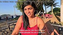 Nicoly confesses neighbor sucked her pussy early
