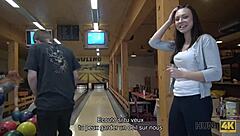 Lucky Fucker Picks Up Teen at Bowling Alley
