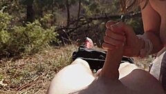Fucked Like Bitch In Forest Doggy Style Cum