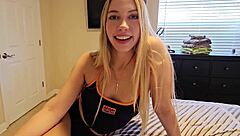 Big Booty Blonde Step Sister Home From College Khloe Kapri Dirty Tale Danny Dirt