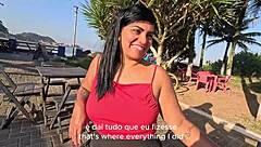 Nicoly confesses neighbor sucked her pussy early