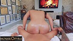 Big Booty Brianna Bourbon Fucks British Fellow