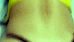 Doña Katty hotwife milf eats cock in cuckold scene