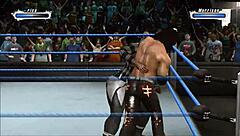 Marrisa Wrestles John Morrison In Fetish Match