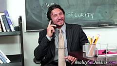 Heeled Teen 18+ Pornstar Fucks Big Cock Bent Over