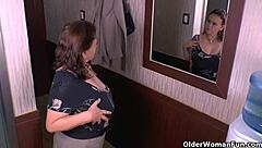 grandma gloria's old pussy needs some attention from me