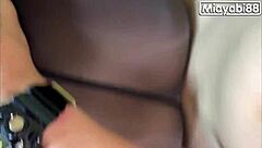 Watch This Thai Slut In Stockings Get Her Pussy Pounded Loudly!