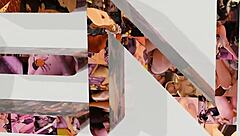 Honoka bent over in doggystyle assfucking with tits bouncing