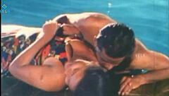 Unmarried Hot Couple Enjoys Intense Fun At Swim Pool