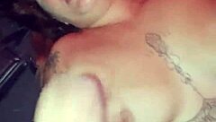 Redhead newbie takes cum on face at gloryhole