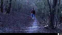 Girl Lost In Woods Gets Facefucked By Valentina Nappi