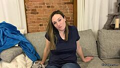 clara dee gives jerk off instructions in panties