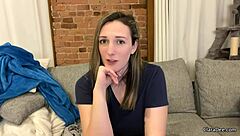 clara dee gives jerk off instructions in panties