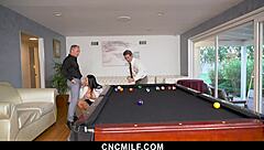 Kinky Threesome In Office With Businessmen